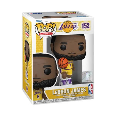 PREORDER SEPTEMBER - NBA Lakers LeBron James #6 Funko Pop! Vinyl Figure #152