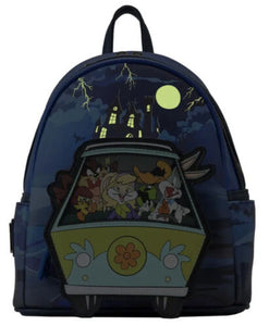 Loungefly WB 100th Anniversary Looney Tunes Scooby Mash Up Mini Backpack