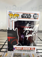 Load image into Gallery viewer, Giancarlo Esposito signed Moff Gideon Star Wars Funko pop with COA￼