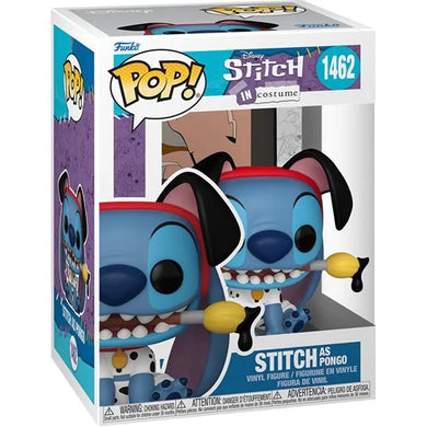 PREORDER JUNE - Lilo & Stitch Costume Stitch as Pongo Funko Pop! Vinyl Figure #1462