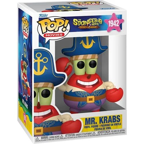 PREORDER NOVEMBER - The SpongeBob Movie: Search for SquarePants Mr. Krabs Funko Pop! Vinyl Figure #1942