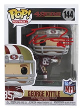 Load image into Gallery viewer, George Kittle Signed 49ers #144 Funko Pop! Vinyl Figure (Beckett)