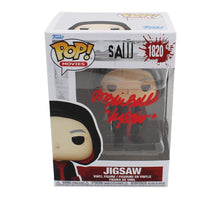 Load image into Gallery viewer, Tobin Bell Signed "Saw" #1820 Jigsaw Funko Pop! Vinyl Figure Inscribed "Jigsaw" (Radtke)