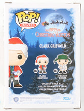 Load image into Gallery viewer, Chevy Chase Signed "National Lampoon's: Christmas Vacation" #242 Clark Griswold Funko Pop! Vinyl Figure (JSA)