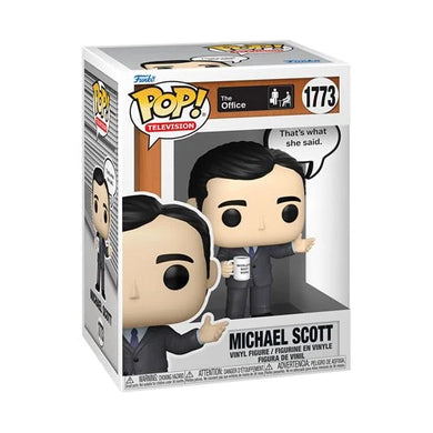 PREORDER NOVEMBER - The Office Michael Scott (That's What She Said) Funko Pop! Vinyl Figure #1773