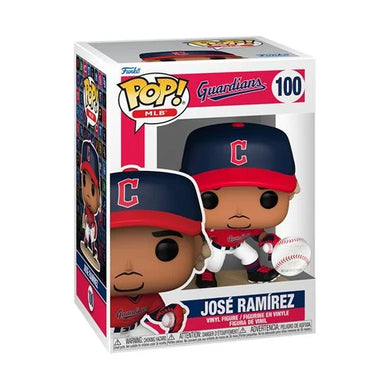 PREORDER APRIL - MLB Cleveland Guardians Jose Ramirez Funko Pop! Vinyl Figure #100