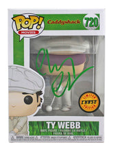 Load image into Gallery viewer, Chevy Chase Signed "Caddyshack" LE #720 Ty Webb Blindfold Variant Funko Pop! Vinyl Figure (Beckett)