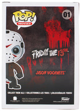 Load image into Gallery viewer, Ari Lehman Signed "Friday the 13th" Jason Voorhees #01 Funko Pop! Vinyl Figure Inscribed "First F'N Jason" &amp; "Jason 1" (Beckett)