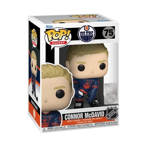 PREORDER JUNE - NHL Oilers Connor McDavid (Third Uniform) Funko Pop! #75