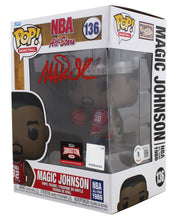 Load image into Gallery viewer, Magic Johnson Signed NBA All-Stars #136 Funko Pop! Vinyl Figure (Beckett)