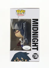 Load image into Gallery viewer, Elizabeth Maxwell Signed "My Hero Academia" #736 Midnight Funko Pop! Vinyl Figure Inscribed "-Midnight- XX" (JSA)