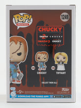 Load image into Gallery viewer, Alex Vincent Signed "Bride of Chucky" #1249 Chucky Funko Pop! Inscribed "Andy" (PA)