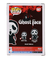 Load image into Gallery viewer, Matthew Lillard Signed "Ghost Face" #1607 Ghost Face Funko Pop! Vinyl Figure Inscribed "Stu" (JSA)