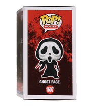 Load image into Gallery viewer, Matthew Lillard Signed "Ghost Face" #1607 Ghost Face Funko Pop! Vinyl Figure Inscribed "Stu" (JSA)