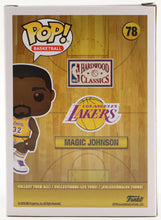 Load image into Gallery viewer, Magic Johnson Signed Lakers #78 Funko Pop! Vinyl Figure (Beckett)
