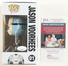 Load image into Gallery viewer, Ari Lehman Signed "Friday the 13th" #01 Jason Voorhees Funko Pop! Vinyl Figure Inscribed "F*** Freddy!" &amp; "Jason 1" (JSA)
