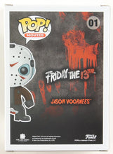 Load image into Gallery viewer, Ari Lehman Signed "Friday the 13th" #01 Jason Voorhees Funko Pop! Vinyl Figure Inscribed "F*** Freddy!" &amp; "Jason 1" (JSA)