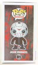 Load image into Gallery viewer, Ari Lehman Signed "Friday the 13th" #01 Jason Voorhees Funko Pop! Vinyl Figure Inscribed "F*** Freddy!" &amp; "Jason 1" (JSA)