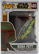 Load image into Gallery viewer, Dickey Beer Signed "Star Wars" #480 Boba Fett Funko Pop! Bobble-Head Vinyl Figure (PA)