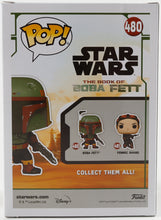 Load image into Gallery viewer, Dickey Beer Signed "Star Wars" #480 Boba Fett Funko Pop! Bobble-Head Vinyl Figure (PA)