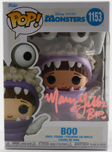 Load image into Gallery viewer, Mary Gibbs Signed "Monster's Inc." #1153 Funko Pop! Inscribed "Boo" (JSA)