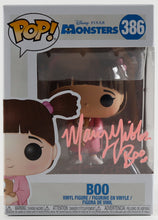 Load image into Gallery viewer, Mary Gibbs Signed "Monster's Inc." #386 Funko Pop! Inscribed "Boo" (JSA)