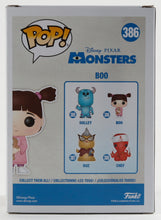 Load image into Gallery viewer, Mary Gibbs Signed "Monster's Inc." #386 Funko Pop! Inscribed "Boo" (JSA)