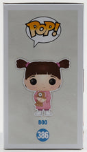Load image into Gallery viewer, Mary Gibbs Signed "Monster's Inc." #386 Funko Pop! Inscribed "Boo" (JSA)