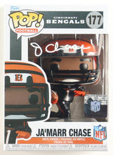 Load image into Gallery viewer, Ja'Marr Chase Signed Bengals #177 Funko Pop! Vinyl Figure (Beckett)