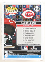 Load image into Gallery viewer, Elly De La Cruz Signed Reds #118 Funko Pop! Vinyl Figure (Beckett)
