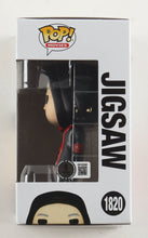 Load image into Gallery viewer, Tobin Bell Signed "Saw" #1820 Jigsaw Funko Pop! Vinyl Figure Inscribed "Jigsaw" (Beckett)