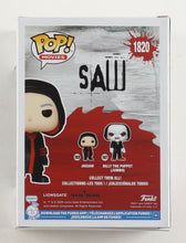 Load image into Gallery viewer, Tobin Bell Signed "Saw" #1820 Jigsaw Funko Pop! Vinyl Figure Inscribed "Jigsaw" (Beckett)
