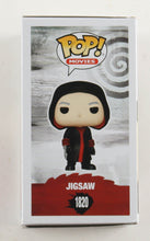 Load image into Gallery viewer, Tobin Bell Signed "Saw" #1820 Jigsaw Funko Pop! Vinyl Figure Inscribed "Jigsaw" (Beckett)