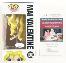 Load image into Gallery viewer, Megan Hollingshead Signed "Yu-Gi-Oh!" #1060 Mai Valentine Funko Pop! Vinyl Figure Inscribed "'Mai'" (JSA)