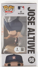 Load image into Gallery viewer, Jose Altuve Signed Astros #98 Funko Pop! Vinyl Figure (Beckett)