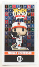 Load image into Gallery viewer, Gunnar Henderson Signed Orioles #113 Funko Pop! Vinyl Figure (Beckett)