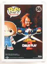 Load image into Gallery viewer, Alex Vincent Signed "Child's Play 2" #56 Chucky Funko Pop! Inscribed "Andy" (PA)
