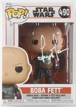 Load image into Gallery viewer, Temuera Morrison Signed "Star Wars" Boba Fett #490 Funko Pop! Bobble-Head Vinyl Figure (ACOA)