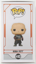 Load image into Gallery viewer, Temuera Morrison Signed "Star Wars" Boba Fett #490 Funko Pop! Bobble-Head Vinyl Figure (ACOA)