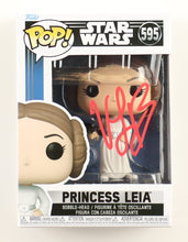 Load image into Gallery viewer, Vivien Lyra Blair Signed "Star Wars" #595 Princess Leia Bobble Head Funko Pop! Vinyl Figure (ACOA)