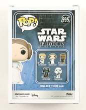 Load image into Gallery viewer, Vivien Lyra Blair Signed "Star Wars" #595 Princess Leia Bobble Head Funko Pop! Vinyl Figure (ACOA)