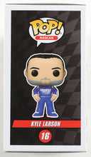 Load image into Gallery viewer, Kyle Larson Signed NASCAR #16 Funko Pop! Vinyl Figure (PA)