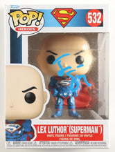 Load image into Gallery viewer, Jesse Eisenberg Signed "Superman" #532 Lex Luthor Funko Pop! Vinyl Figure (ACOA)