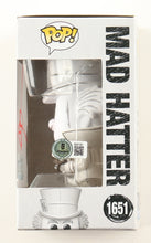 Load image into Gallery viewer, Johnny Depp Signed "Alice in Wonderland" #1651 Mad Hatter Funko Pop! Vinyl Figure (Beckett)