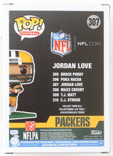 Load image into Gallery viewer, Jordan Love Signed Packers #307 Funko Pop! Figure (Beckett)