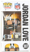 Load image into Gallery viewer, Jordan Love Signed Packers #307 Funko Pop! Figure (Beckett)