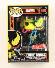 Load image into Gallery viewer, Tom Hardy Signed "Marvel" #869 Eddie Brock Funko Pop Vinyl Figure (ACOA)