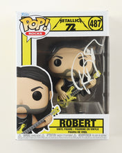 Load image into Gallery viewer, Robert Trujillo Signed "Metallica" #487 Robert Funko Pop! Vinyl Figure (PSA)