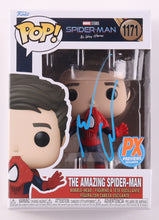 Load image into Gallery viewer, Andrew Garfield Signed "Spider-Man: No Way Home" #1171 The Amazing Spider-Man Funko Pop! Bobble-Head Vinyl Figure (Beckett)