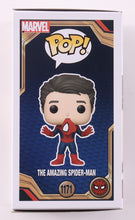 Load image into Gallery viewer, Andrew Garfield Signed "Spider-Man: No Way Home" #1171 The Amazing Spider-Man Funko Pop! Bobble-Head Vinyl Figure (Beckett)